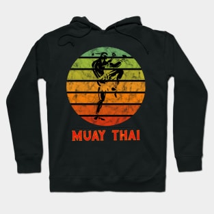 Muay Thai Fighter Kickboxing Boxer Thailand Hoodie